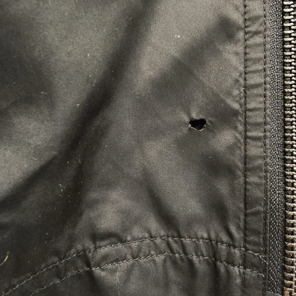 I Love Ugly Lightweight Black Rain Coat Size L - Picture 16 of 16